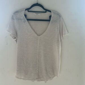 Light Pink Sheer V-Neck